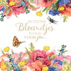 Kaart flowers by Marjolein Bastin Duizend bloemetje pluk ik voor jou